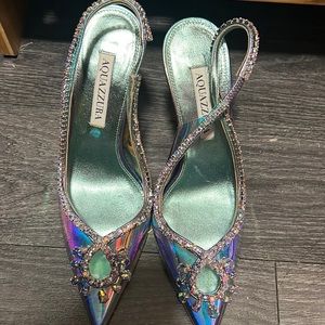 Never been worn! Aquazurra heels